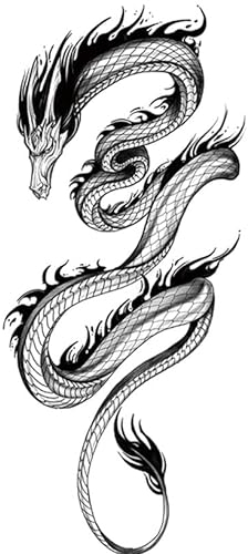 Drachen Tattoo Dragon Tattoo Fake Tattoo Temporäres Tattoo XQB (XQB458)