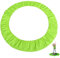 Trampolin Randabdeckung 96-120cm, Indoor Erwachsene Kinder Fitness Trampolin Umrandung, 800D Reißfest Oxford-Tuch Federabdeckung, 100% UV-beständig Trampolin Zubehör Ersatzteile,Grün,101cm(40inch)
