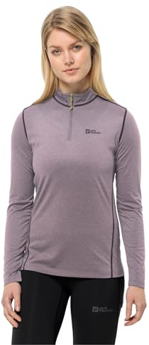 Jack Wolfskin Damen Sky Thermal Hz Wander-Shirt, Wild Blossom, M EU