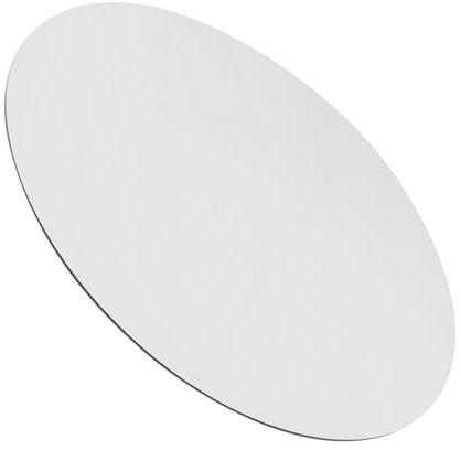 Cabilock Bandeja De Espejo Vintage De 20 Cm De Diámetro Plato De Espejo Decorativo Organizador De Joyas Centro De Mesa Para Decoración De Mesa De Comedor