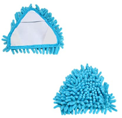Triangle Mop Head Absorbent Microfiber Chenille Mop Brush Head Replacement Cleaning Tool 2PCS Mop Head