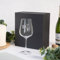 Wanapix | Copa de Vino Personalizada | Estuche de Regalo Incluido | Copa de Cristal Grabada para Vino | Con Nombre o Texto | Copa de Cristal | Iniciales
