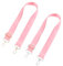2 Stück Schulterriemen fur Taschen, Verstellbar Taschengurt 75-145 cm, Taschenriemen, Handtaschen Gurt, Handtaschengürtel, Gurt Riemen Nylon Segeltuch für Damen Herren (Rosa)