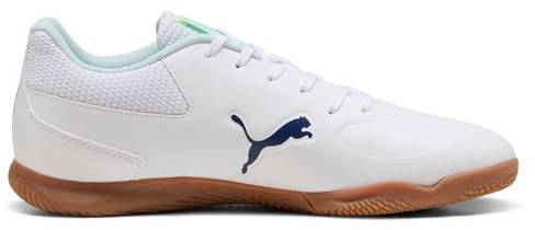 PUMA Unisex Truco Iii Fussballschuh, White Aqua Fizzy Light, 41 EU