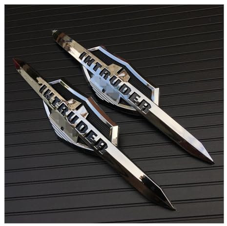 Tankaufkleber Aufkleber Motorrad Chrom Kraftstoff Tank Emblem Abzeichen Dekoration Aufkleber Aufkleber Für Intruder VL 400 800 1500 LC1500 Volusia