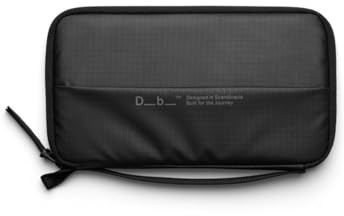 Db Journey Essential 5000444004901 Passport Cover Made of 100% Polyamide Black Out 24.5 x 13.5 x 2.5 cm