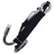 Gancho de Buceo Doble, Gancho de Deriva de Acero Inoxidable Gancho de Buceo de Arrecife Reef Hook Diving Gancho de Seguridad con Cable reemplazo para Buceo Cueva Submarina Deportes Acuáticos(Negro)