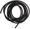 NOVATEC 'PREMIUM QUALITY' 3*7mm / 1 Metre / 39.4inch Natural Latex Rubber Band Fitness Muscles Exercise Outdoor Slingshot Catapult Elastic fishing Sevenfold Stretch - BLACK