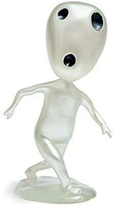 BSGP 1 grand arbre lumineux en pot, décoration de jardin en forme d'elfes, esprit, Kodama, 10 cm de haut