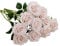 IUKnot Künstliche Rosen, 10 Stück, offene Blumenstrauß aus Kunstrosen für Hochzeitsarrangement, Brautstrauß, Tafelaufsatz, künstliche Seidenblumen (hautfarben)