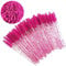 ZHIYE 50 pcs Eyelash Mascara Brushes, Wands Applicator Eyebrow Brush Makeup Kit, Eyebrow Castor Oil Brush Makeup Tool