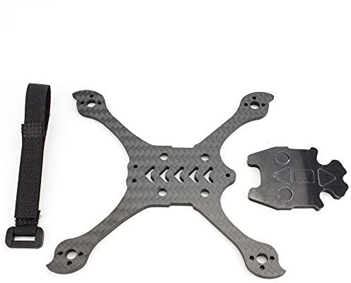 YAKESTYLE RC spare parts - for Babyhawk Race Pro 2.5 for Parts-Bottom Plate Pack, Nonslip Pad and Battery Strap FPV Racing Drone Quadcopter Accessories Parts