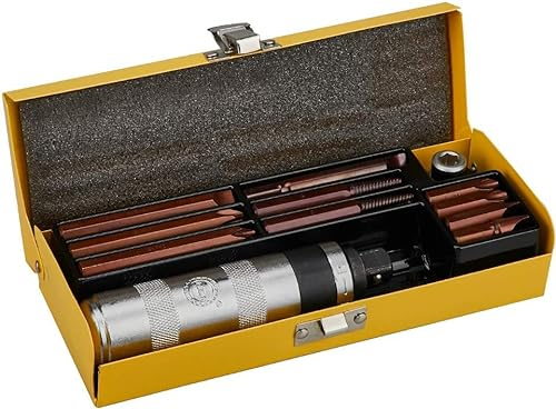 AKM Handschlagschrauber 12 teiliger 1/2 Schraubenlöser-Satz, Werkzeug in Hochqualität, Schlagschraubendreher mit legierten und verstärkten Bits aus S2 Werkzeugstahl für das Lösen von verrosteten