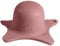 Kindsgut Duschhilfe, für Kinder, aus Silikon, in niedlicher Seestern Form, elegantes Design, Unterstützung beim Haare waschen, unisex, Altrosa