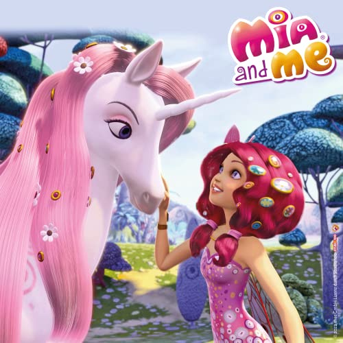 Tortenbild Mia and Me Mia und Lyria 16 - 38 cm Quadratisch (30 x 30 cm)