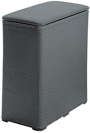 Kiamami Valentina - 70 Liter Wäschekorb in grauer Ausführung | Robinia