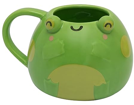 Mr.Wonderful Mug 3D Frog, 12 x 9 x 9 cm, Vert