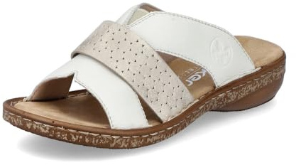 Rieker Damen Pantoletten 62897, Frauen Slipper