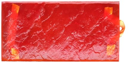 ZBJDX Timbro Rettangolare in Poliuretano, Tappeto in Cemento con Texture A Piastrelle di Pietra, per Progetti di Bricolage, Sovrapposizione di Cemento E Motivi in Pietra 23,6 X11,8