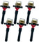 ALEEIK [Replacement] 6PCS ZÜNDSPULE UF354 for BMW E46 E36 E39 E38 E31 E53 E85 for Landrover 2,2 2,5 2,8 3,0 3,2 L6 M52 M54 S52 M62