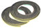 TOP-VIGOR 2Pcs Self Adhesive Sealing Foam Tape, 5mm(W) x 2mm(T) x 5M/16.4ft(L) Single Sided Foam Weather Strip High Density Draft Excluder Strip for Window and Door Insulation