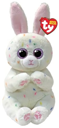 TY Beanie Bellie Meringue – Weißer Osterhase – 15,2 cm