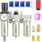TAILONZ PNEUMATIC 0-1,6MPA 1/2-inch BSP Filtro terziario industriale per particolato, filtro a coalescenza, essiccatore e condizionatore d'aria (scarico automatico).