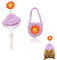 Hamster Strickmütze, 2 Stück Mini mützen Hut Tiermütze Tierhüte Hamstermütze Verstellbarem Mini Gestrickte Hut für Vögel Haustiere Meerschweinchen Eidechse (Violett)