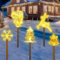 Gartenstecker Weihnachten,Weihnachtsbeleuchtung Außen Batterie,Led Garten Leuchtstäbe,Led Weihnachtsbeleuchtung,Gartenstecker Balkon Weihnachts Deko Außen,Weihnachtsbeleuchtung,für Garten