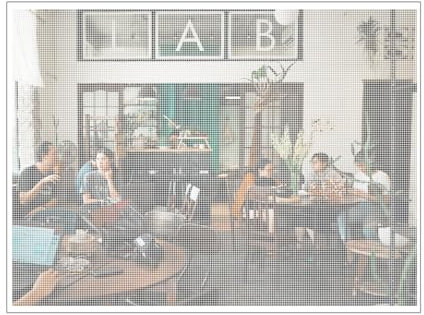 Zanzariera 120x140cm, facile installazione, tiene lontani insetti, mosche, zanzare