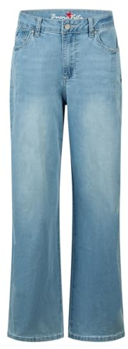 Buena Vista Wide Leg Pleat air Denim - Jeans Damen - Palazzo Denim - S