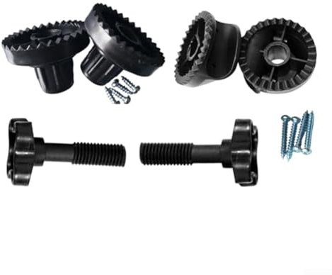 Garden Swing Chair Canopy Frame Fittings 2 Pack Plastic Connectors for Outdoor Porch Swing Repair and Awning Attachment