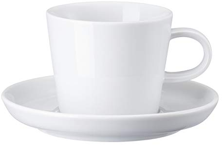 Arzberg Kombitasse 0,22 l 2-tlg. - CUCINA Weiß/WHITE Untertasse