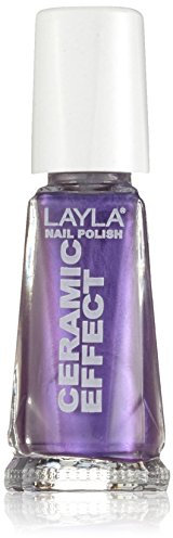 Layla Cosméticos 1243R23-071 Cerámica Esmalte de uñas Efecto - lila Splendid, 1er Pack (1 x 0:01 l)