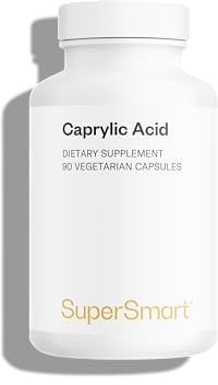 Caprylsäure - Hilft bei der Bekämpfung des Hefepilzes Candida Albicans - Energiequelle für den Gehirnstoffwechsel - MCT-Quelle - Vegan - Supersmart