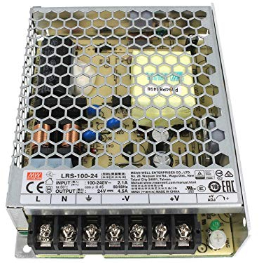 Alimentatore MeanWell CV Trasformatore 24V 100W 4,5A LRS-100-24 Da AC 220V A DC 24V Per Luce Led