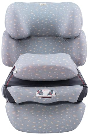 JYOKO Kids Bezug für Autositz, Kindersitz kompatibel mit Cybex Pallas Fix, 2 Fix, aus Baumwolle (Dandelion)