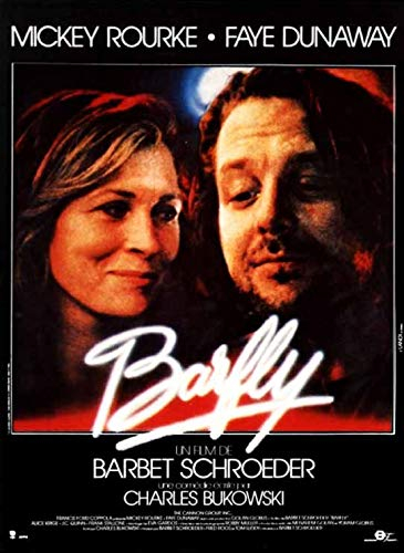 Cinema Barfly – 1987 – Barbet Schroeder, Mickey Rourke, Faye Dunaway – 116 x 158 cm – Originalposter