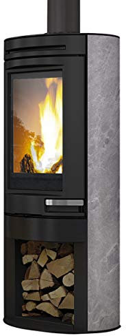 Edilkamin 808410 Tally 8 - Caminetto in pietra ollare A+