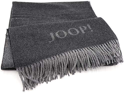 Joop! Plaid Fine - Doubleface Wolle/Kaschmir anthrazit Größe 130x180 cm