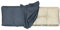 LILENO HOME Palettenkissen Bezug Jeans - Ersatzbezug für Rückenkissen 120 x 40 x 16-20 cm - Polster Bezug für Europaletten - Palettenkissen Outdoor Hülle für Palettenmöbel