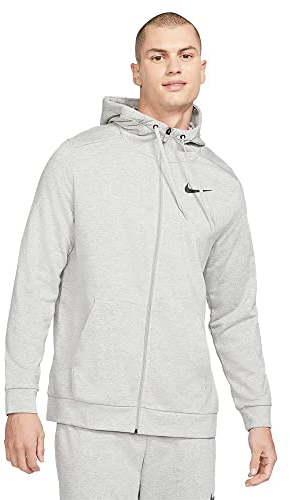 Nike Dry Fit Fz Fl Giacca dk grey heather/black XL
