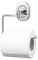BM 4408 Portarotolo da Bagno Porta Carta Igienica Premium a Muro in Acciaio Inossidabile e Lega di Zinco, Design Elegante Finitura Lucida Cromato, Accessori Bagno di Alta Qualità