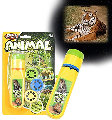 Pup Go Animal Torch Age 3+ and Projector with 3 Discs 24 Images, Kids Torch for Boys, Cool Present for Toddler -7