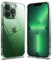 Ringke Fusion Kompatibel mit iPhone 13 Pro Max Hülle Transparent Dünn Weiche Silikon Rahmen Case mit Band Löcher - Clear
