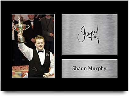 HWC Trading A4 Shaun Murphy Snooker Wandbild Foto für Fans von Snooker Memorabilien