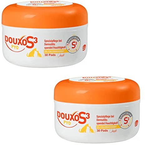 Ceva Douxo S3 Pyo Pads - Doppelpack - 2 x 30 Stk