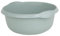 JMS we create smile 36cm Round Kitchen Washing Up Bowl Basin Mixing | Plastic Bowl (Silver Sage)