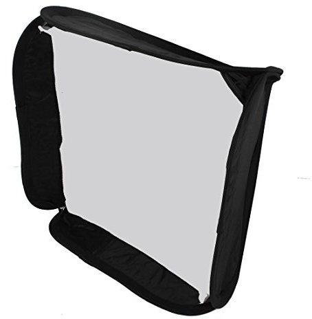 Ruilogod Softbox portatile 50x50cm per la fotocamera DSLR Photo Flash Light