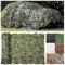 ZHJSHOU Tarnnetz Camouflage Sonnenschutz,210D Polyester Gewebe,Tarnung Woodland Sichtschutz für Dekoration Sonnenschutz Jagd Camping Outdoor Militär,Dschungel,2X2m/6.56x6.56ft